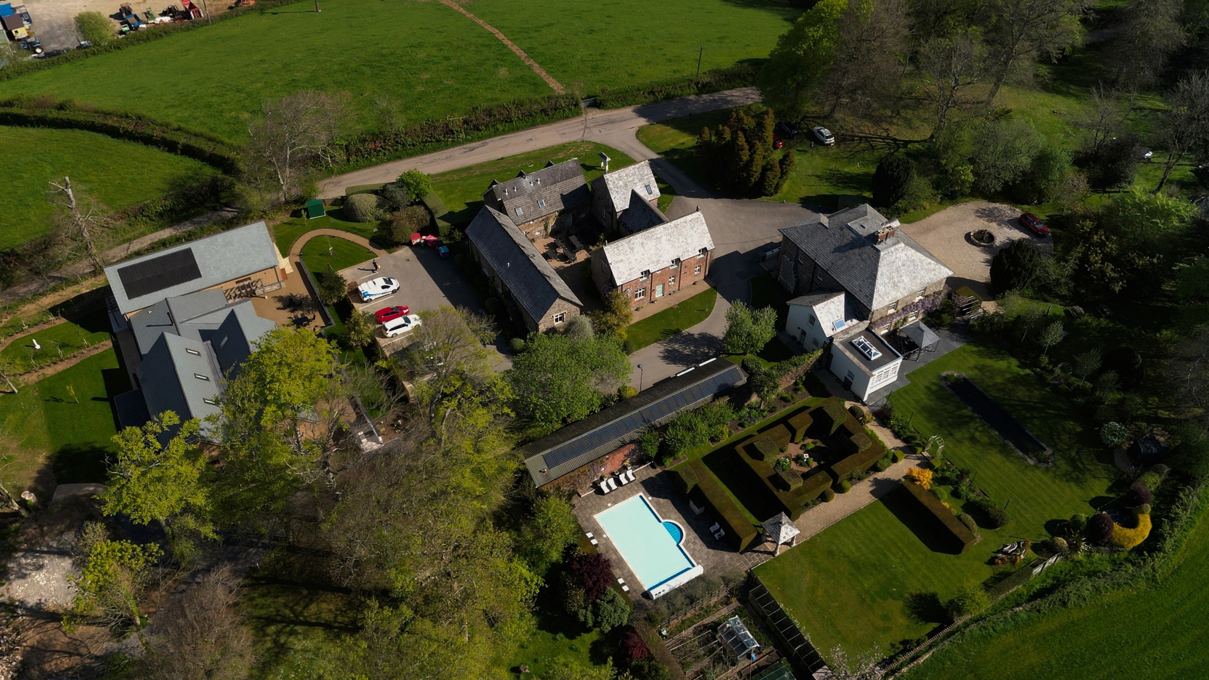 Glebe House Wedding Aerial Tour-copy